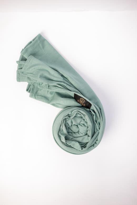 Plain Jersey Hijab- Mint Green