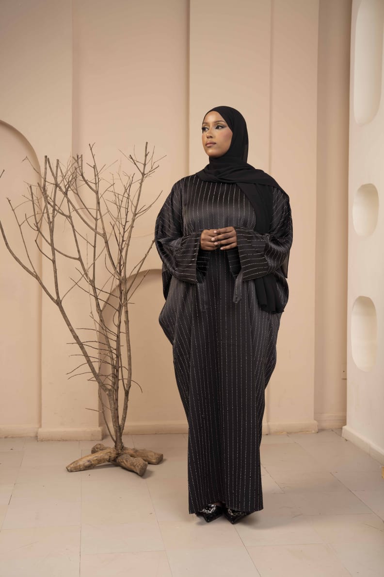 Asmi abaya -Black