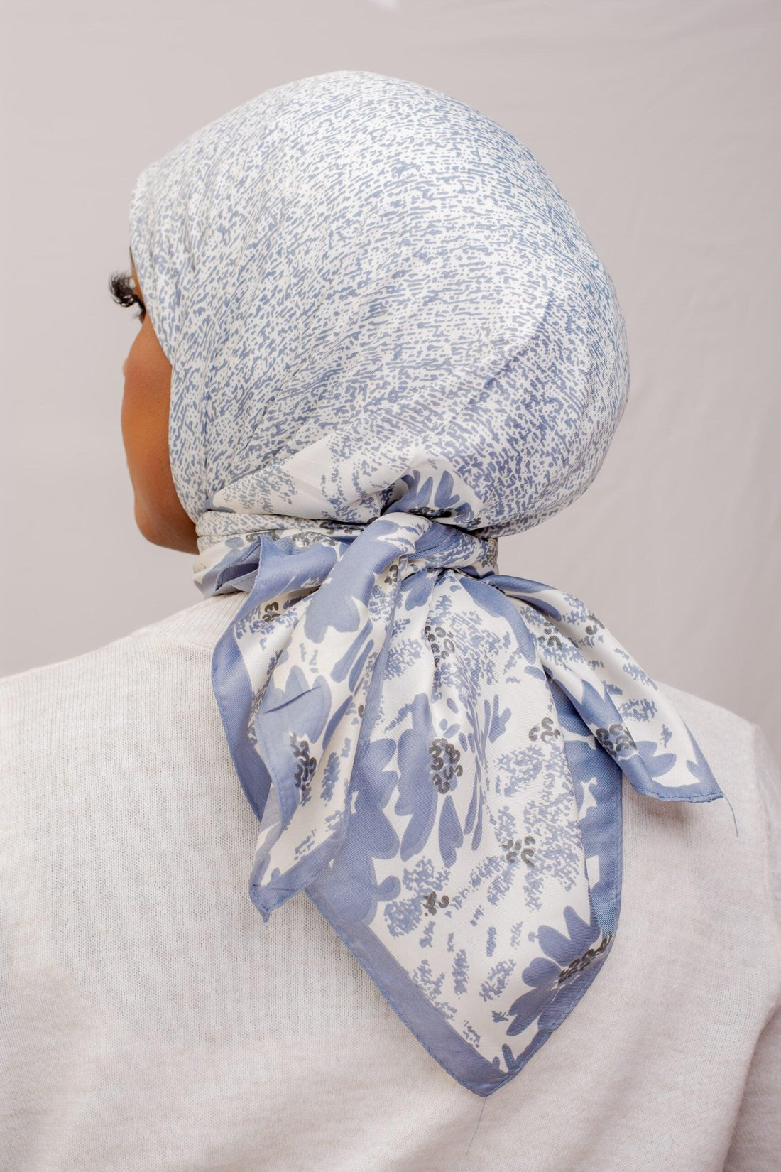 Grey Naima Hijab