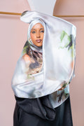Green Marble Printed Hijab | Nizarline - Nizar's Line