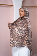 Modal Scarf Leopard Print | Nizarline - Nizar's Line