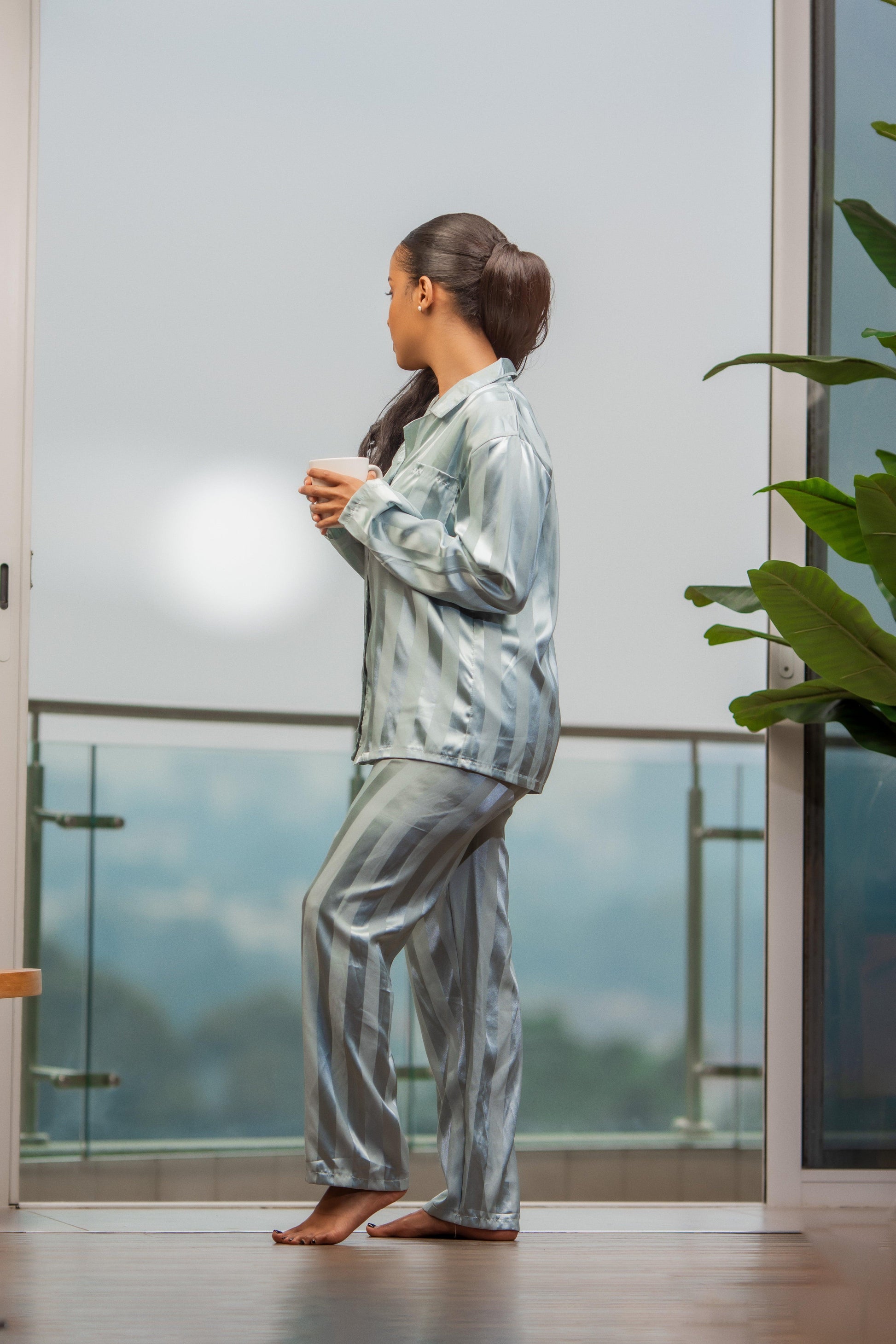 Stripped pajama