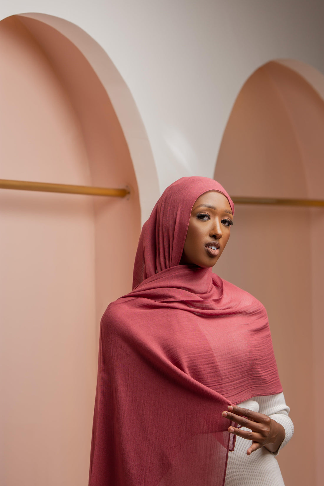 Modal scarf watermelon