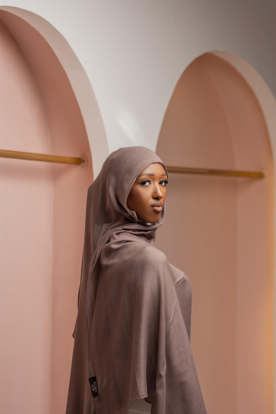 Modal scarf mauve
