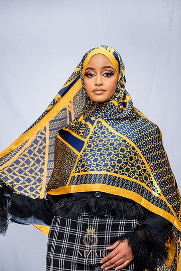 Clip Print Hijab - Nizar's Line