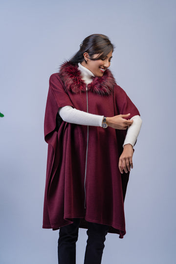 Maroon Poncho - Nizar's Line