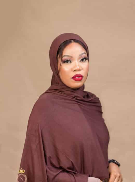 Brown Jersey Hijab