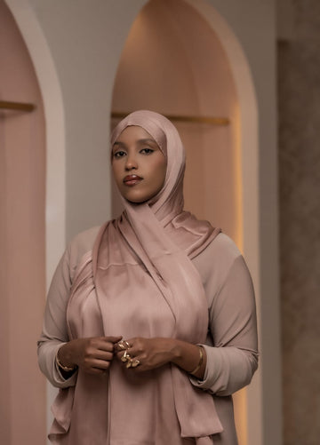 Choco Brown Sugar Hijab - Nizar's Line