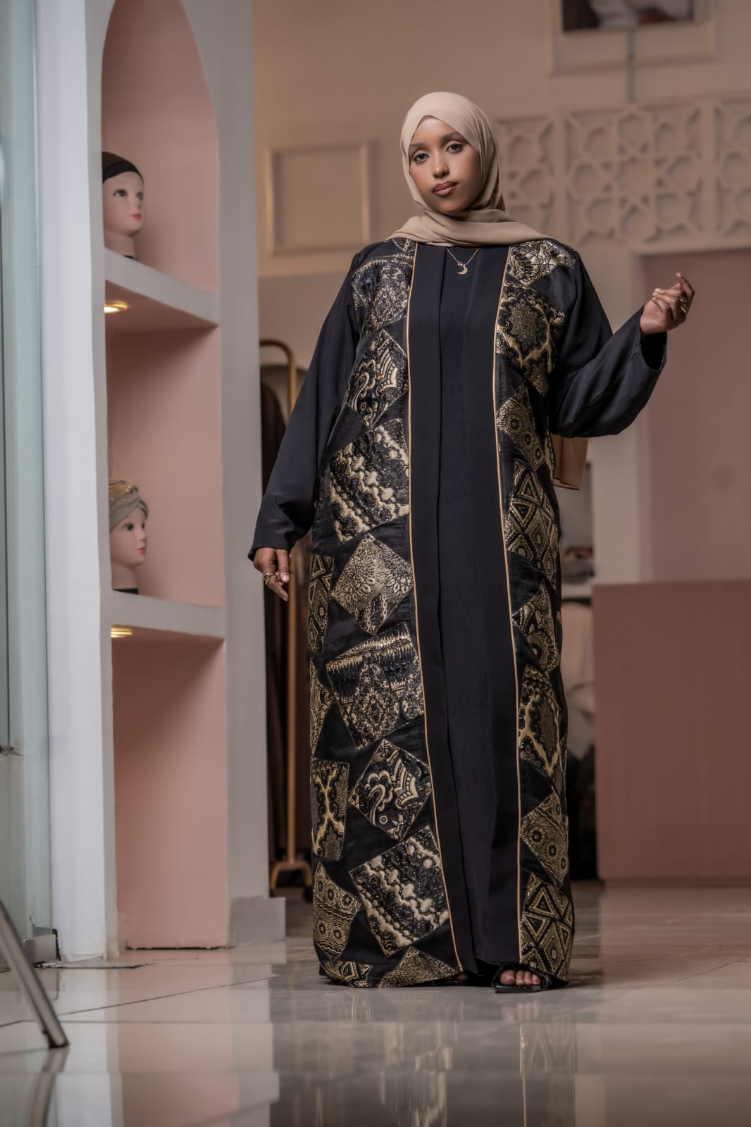 Royal abaya -Gold