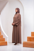 Bloom Dress Brown | Nizarline - Nizar's Line